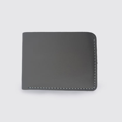 Pull-Up Pure Leather Wallet No Fabric