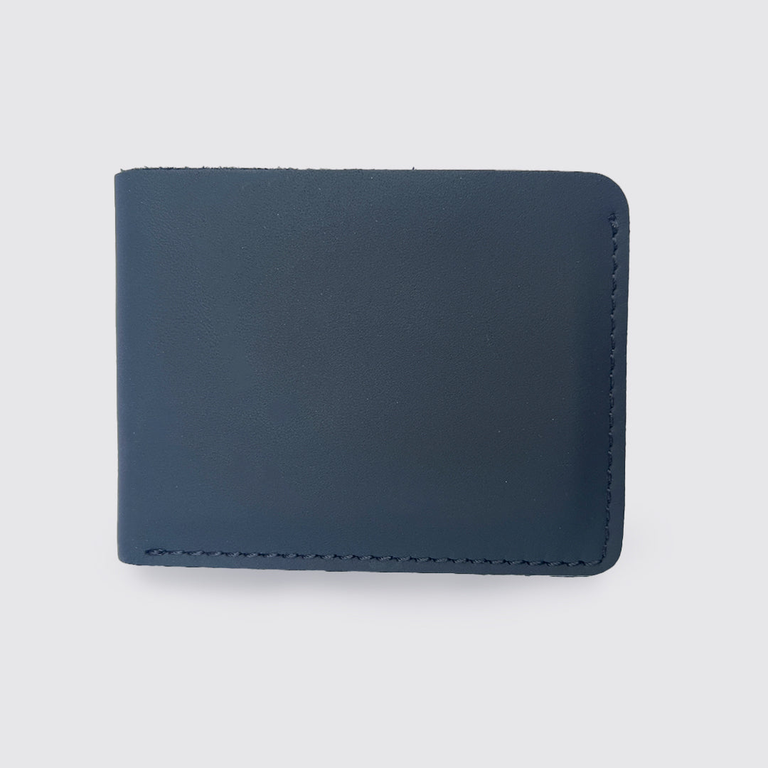 Pull-Up Pure Leather Wallet No Fabric